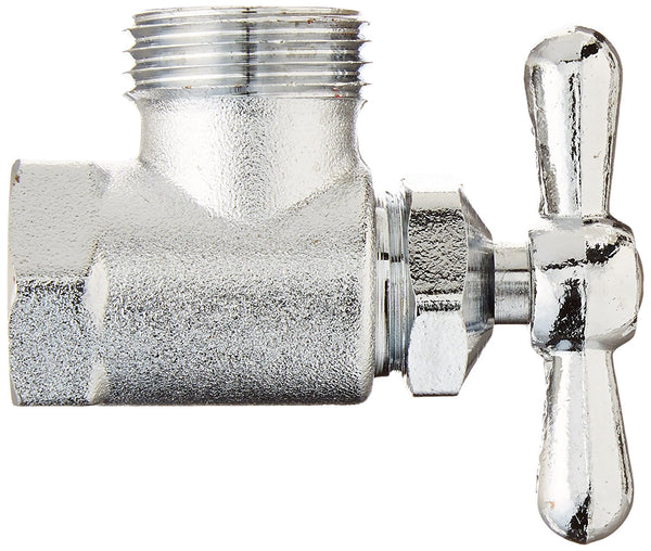 ProLine® 102-203 Front Operated Washing Machine Valve, Chrome Plated Brass, 1/2"