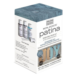 Modern Masters® 306291 Metal Effects® Blue Patina Oxidizing Finish Kit, 2 Oz