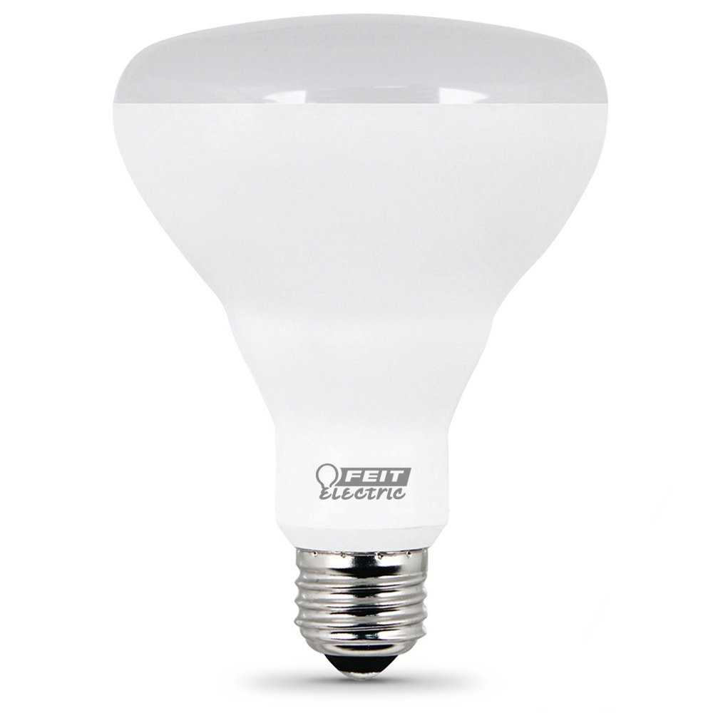 Feit Electric BR30DM/10KLED/6 Dimmable BR30 LED Bulb, Soft White, 9.5W, 6-Pack