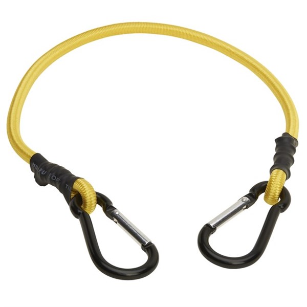Keeper® 06080 Bungee Cord with Mini Carabiner Hooks, 24", 2-Pack