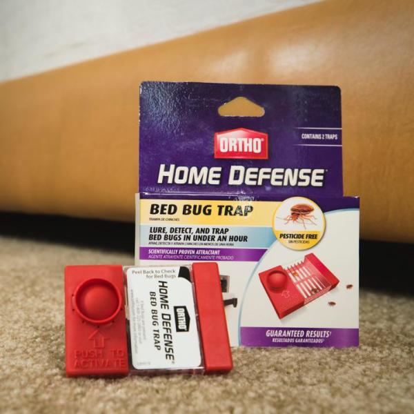 Ortho® Home Defense® 0465510 Pesticide-Free Bed Bug Traps, 2-Pack