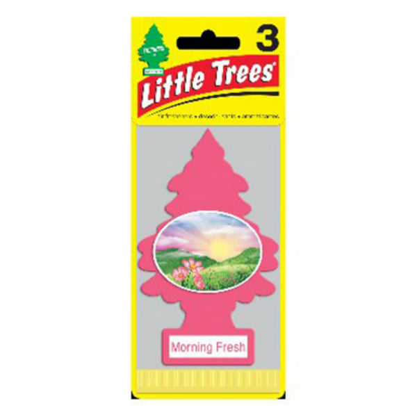 Little Trees™ U3S-32028 Pine Tree Auto Air Freshener, Morning Fresh, 3-Pack