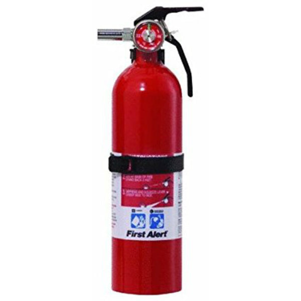 First Alert REC5 Rechargeable Recreation Fire Extinguisher UL Rate 5-B:C, 2 Lb