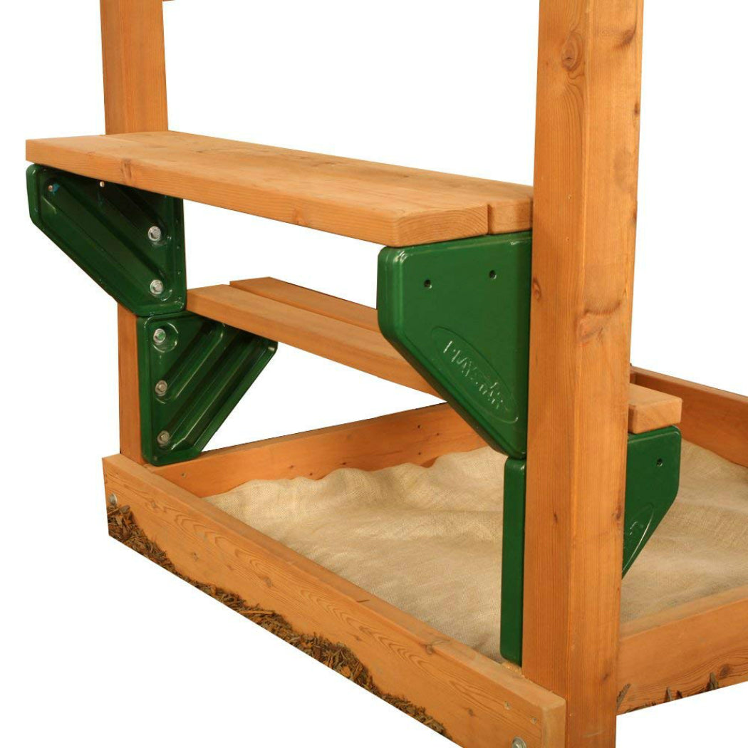 Playstar PS 7688 Picnic Table Brackets, Green