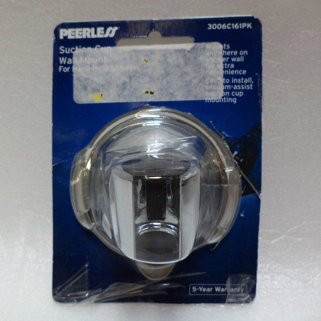 Peerless 3006C161PK Showering Components Mount Suction Cup, Chrome