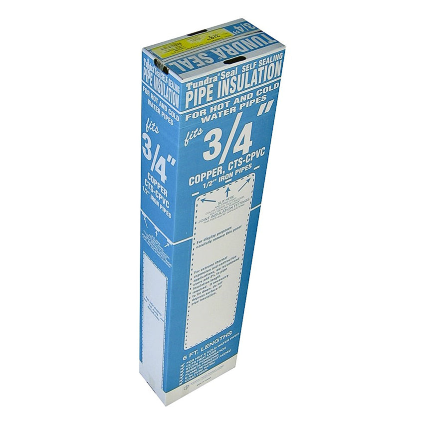 Quick R 30781T Pipe Insulation, 7/8 in ID x 1-5/8 in OD Dia, 6 ft L, Polyethylene, Black