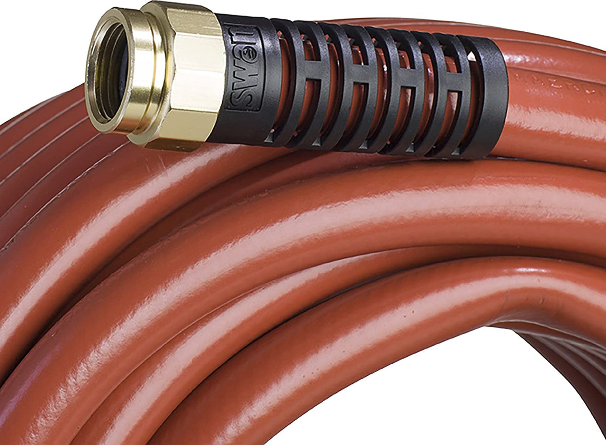 Swan SNCG34100 Contractor Plus Heavy-Duty Water Hose, 3/4"x100', Red