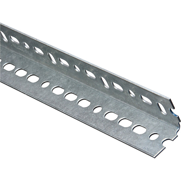 National Hardware 182758 Galvanized Steel Equal Leg Slotted Angle, 1-1/2"x24"
