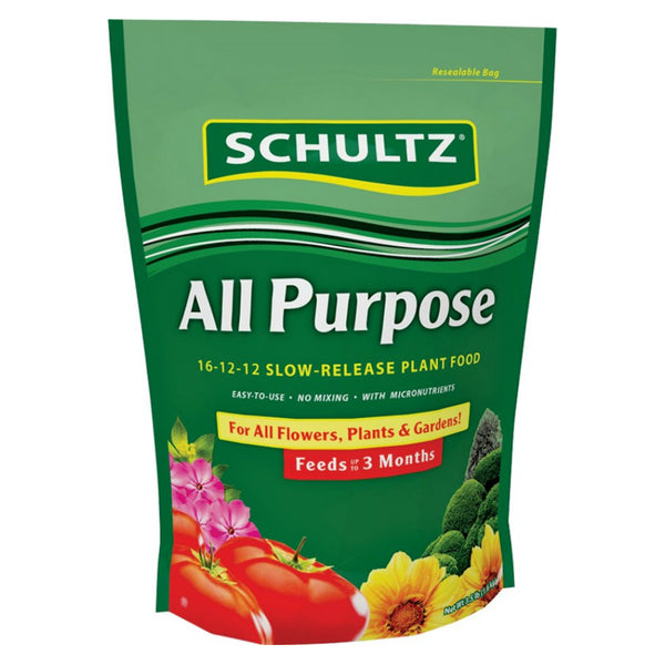 Schultz SPF48640 All Purpose Slow-Release Plant Food, 16-12-12, 3.5 lbs