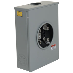 Square D URTRS213B Meter Socket, Overhead/Underground Feed Cable Entry, 200 Amp