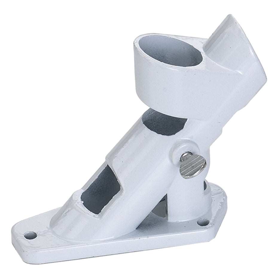 Valley Forge 60752 Flag Pole Bracket, Aluminum, White
