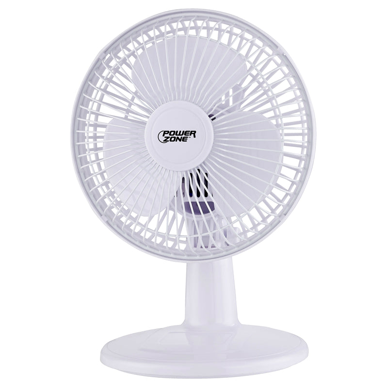 PowerZone F-0645 Clip-On Portable Electric Fan, 6"