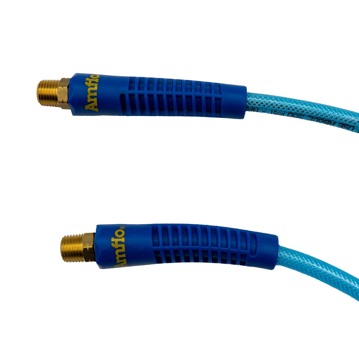 Amflo 12-50E Polyurethane Air Hose, 1/4" x 50', Blue