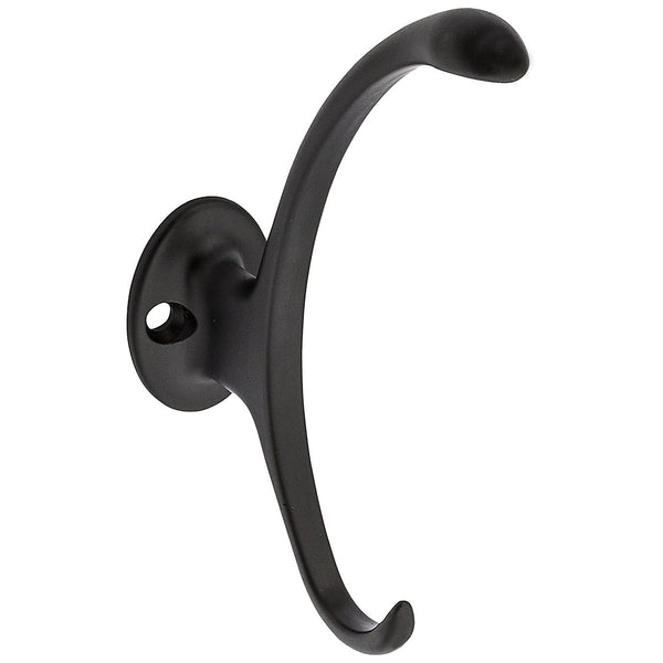 National Hardware N806-804 Double Garment Hook, Oil Rubbed Bronze, 5"