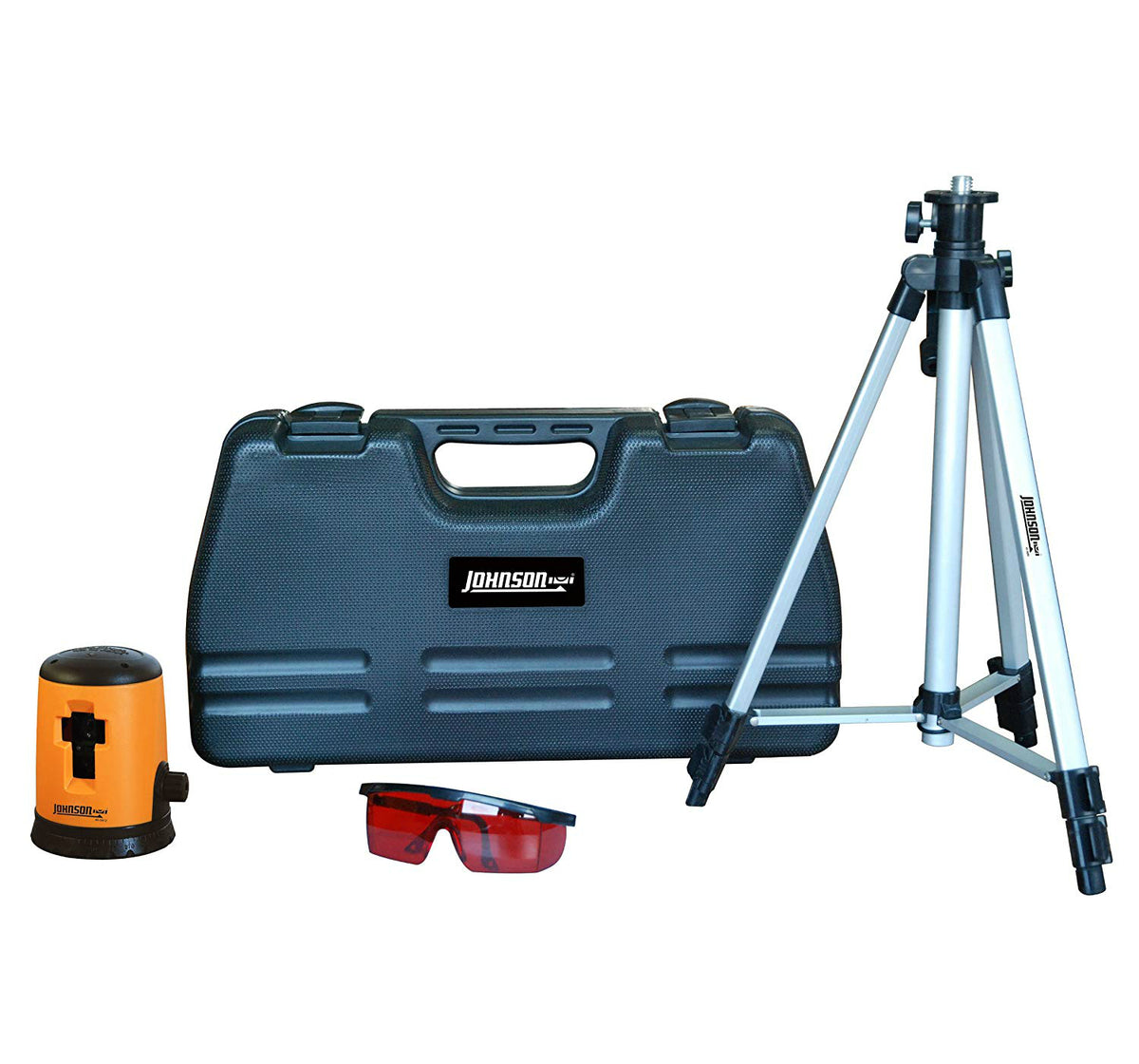 Johnson 40-0921 Self-Leveling Cross Line Laser Level Kit