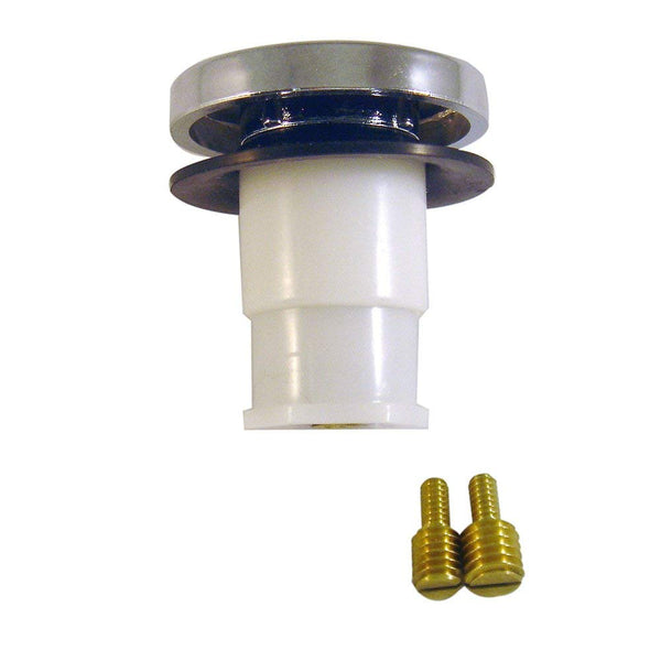 Danco 80811 Universal Touch-Toe Tub Stopper, Plastic, Chrome