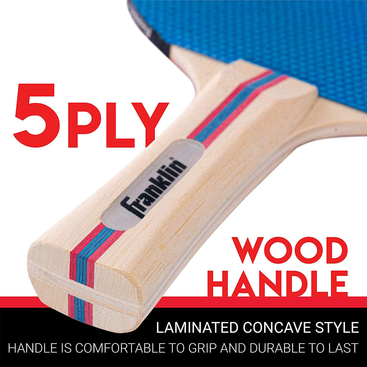 Franklin 57301S11 Paddle And Ball Set, 2-Player, Multicolor
