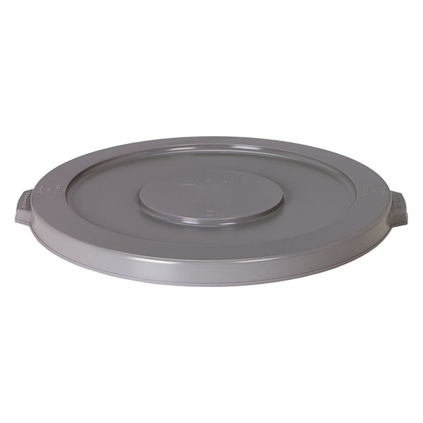 Huskee 3201GY Round 32-Gallon Receptacle Container Lid, Plastic, Gray
