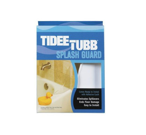 Plumb Pak 5TT-W Tidee-Tubb Splash Guard, 11" x 9.25", White