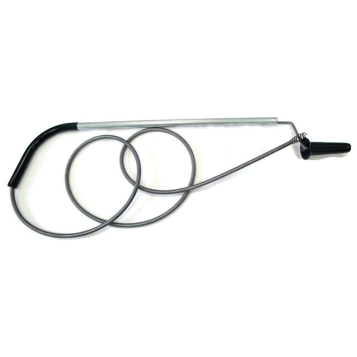 ProSource TA00002-06 Toilet Auger, 3/8" x 72" Cable, Black