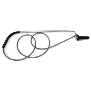 ProSource TA00002-06 Toilet Auger, 3/8" x 72" Cable, Black