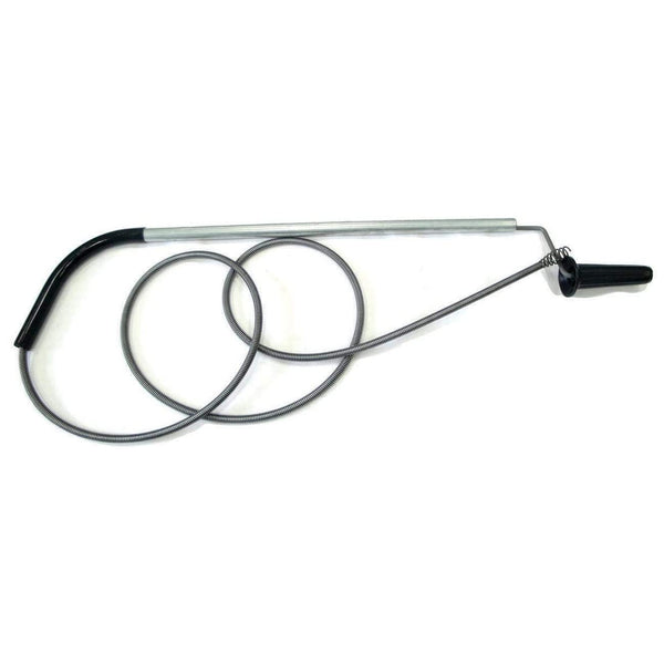 ProSource TA00002-06 Toilet Auger, 3/8" x 72" Cable, Black