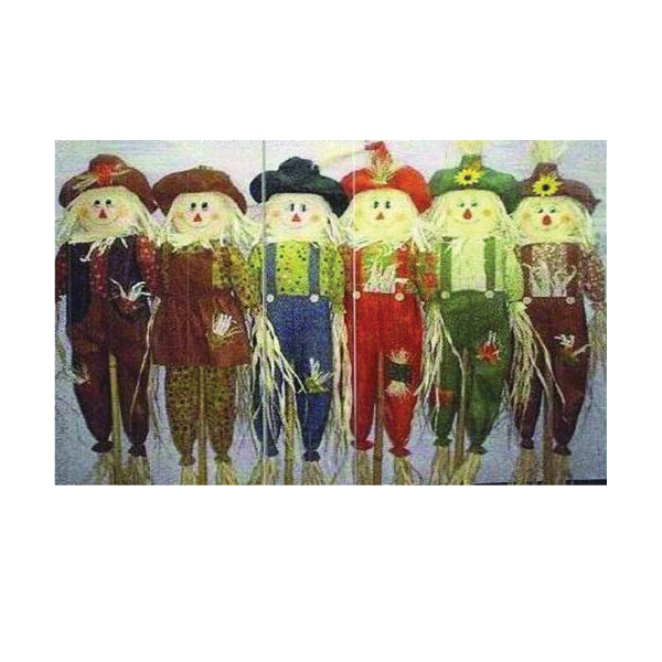 Santa's Forest 66281/66105 Halloween scarecrows, 60"