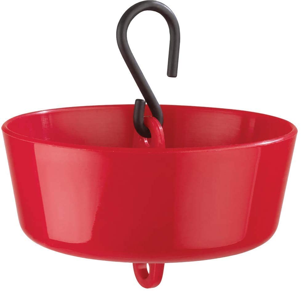 Stokes Select 38044 More Birds Ant Moat for Hummingbird Feeders, Red