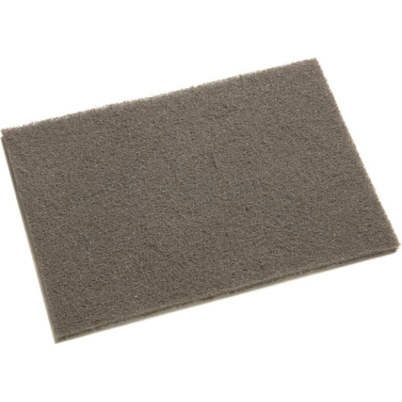 Scotch-Brite 7448 Ultra Fine Hand Pad, Silicon Carbide, Gray, , 6" x 9"