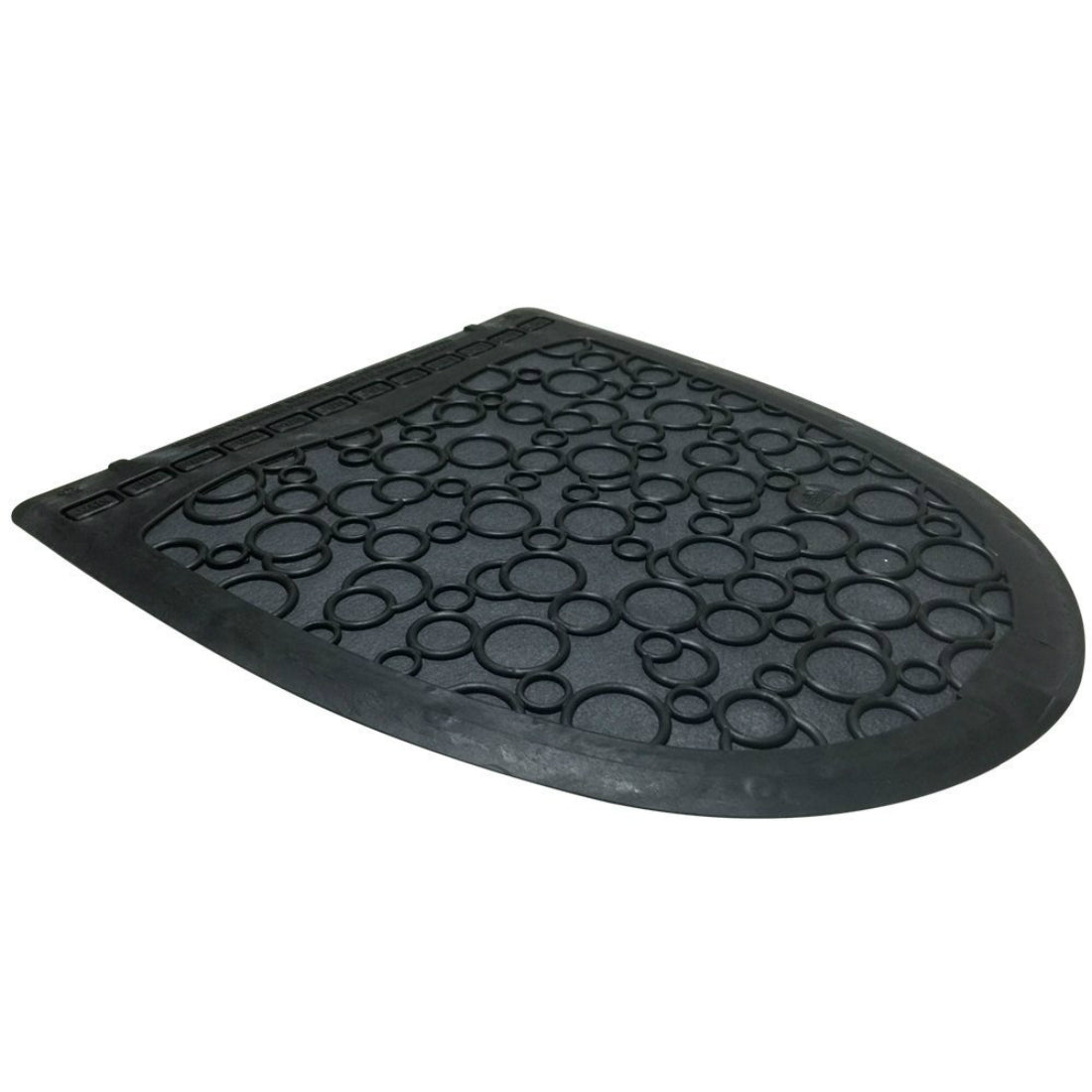 Fresh Products PSUM-F-00 P- Shield Urinal Mat, 2.0, Black on Black