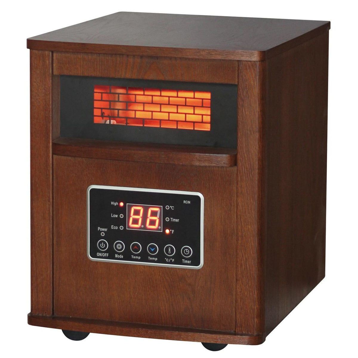 Comfort Glow DH2000C Infrared Quartz Comfort Furnace with Remote, 5120 BTU
