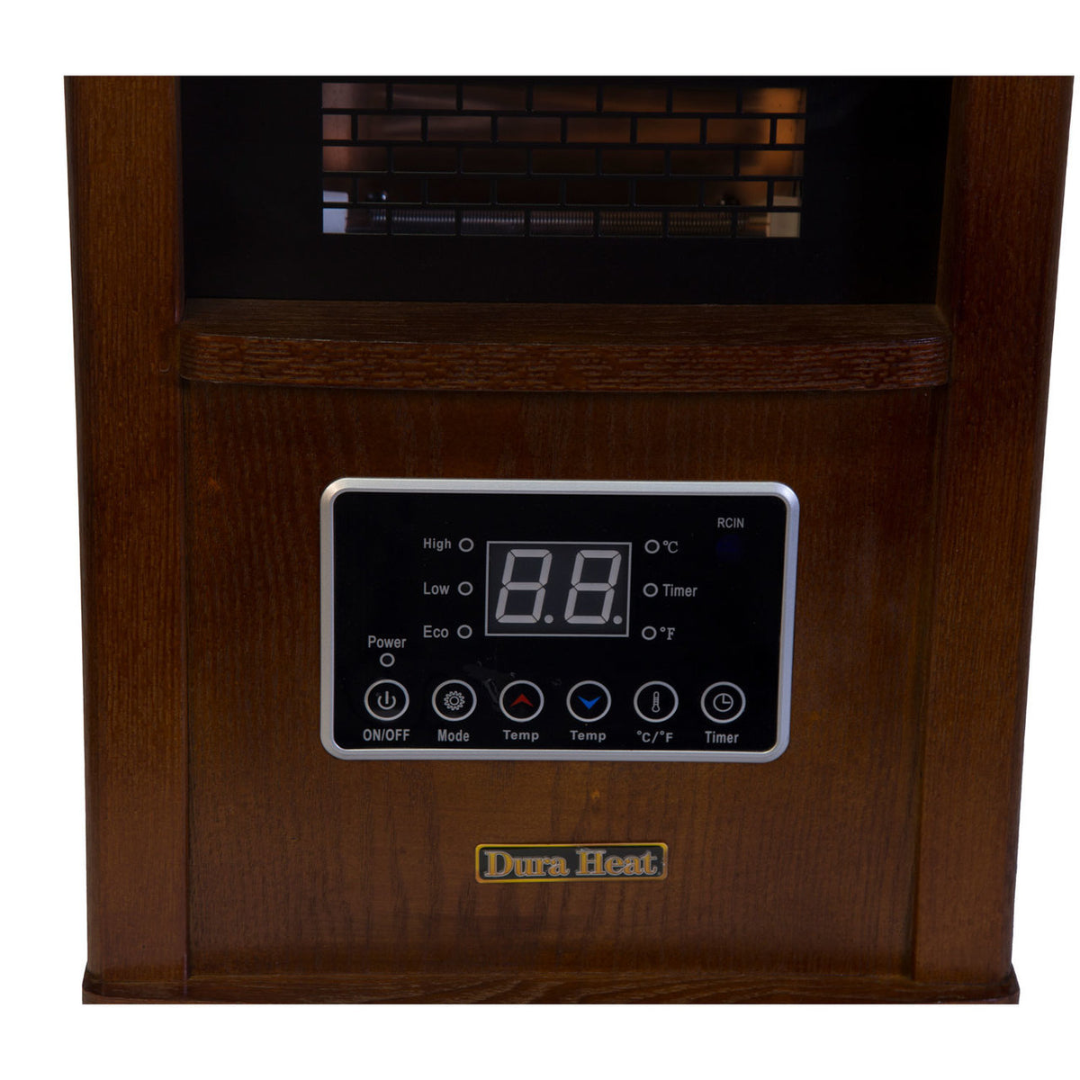 Comfort Glow QEH1410 Infrared Quartz Heater, 1500 Watts, Oak Finish