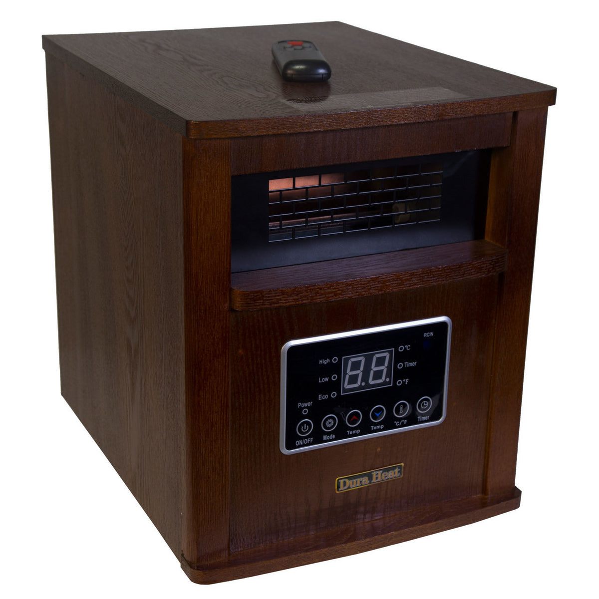 Comfort Glow QEH1410 Infrared Quartz Heater, 1500 Watts, Oak Finish