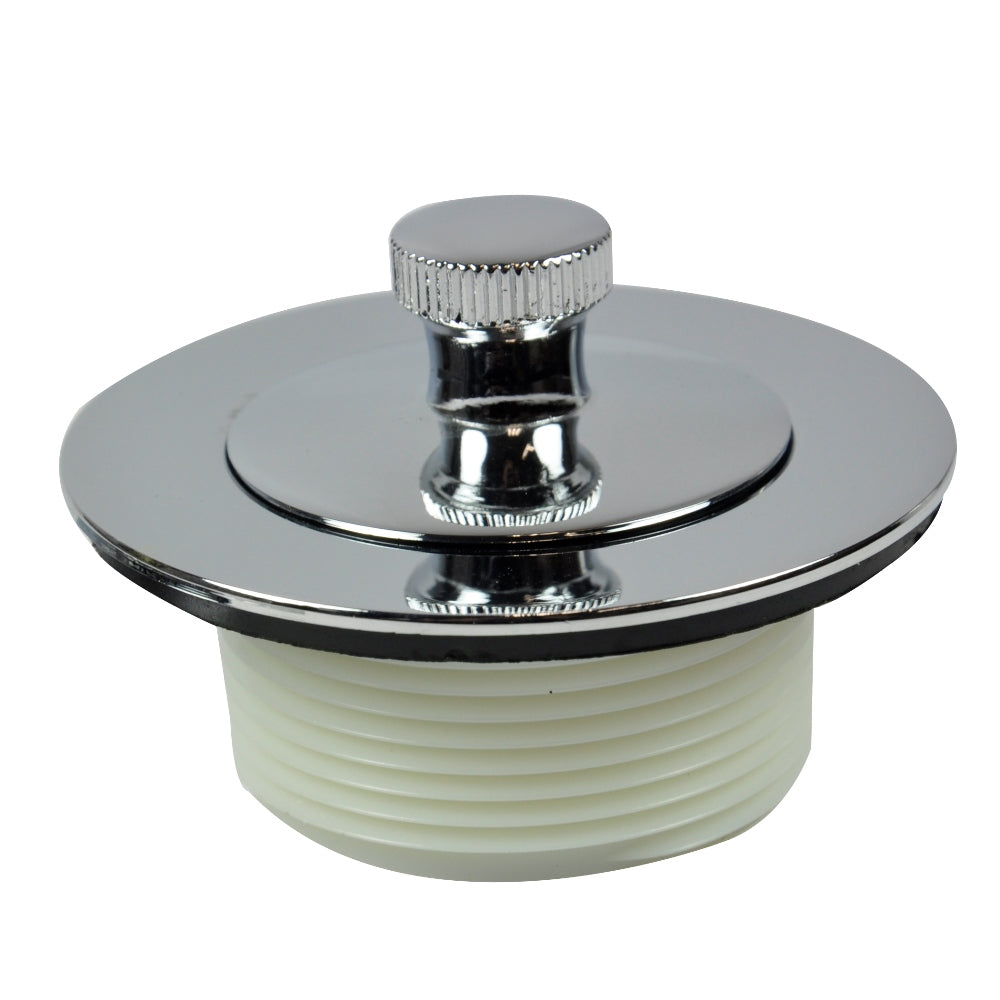 Danco 88966 Universal Lift & Turn Tub Drain Trim Kit with Overflow, Chrome