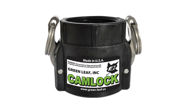 Green Leaf  200D/GLP200DNL Female Cam Lever Coupling, 2"