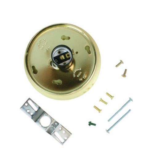 Jandorf 60222 Glass Holder Kit 4" Brass