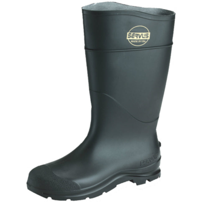 Servus 18821-13 Non-Insulated CT Safety Steel-Toe Mens Knee Boot, Black, Size 13