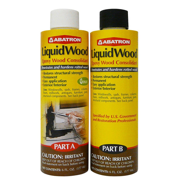 Abatron LWAB6OR Liquid Wood Kit, 12 Oz
