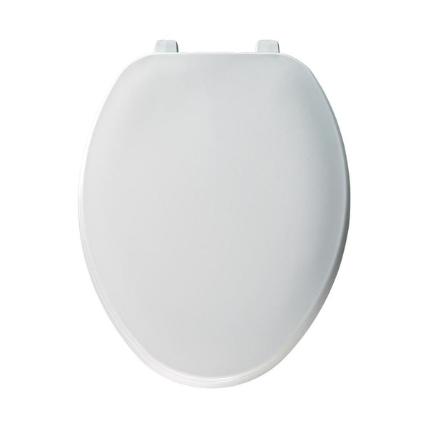 Bemis 170-000 Economy Plastic Closed Front Toilet Seat, Elongated, White