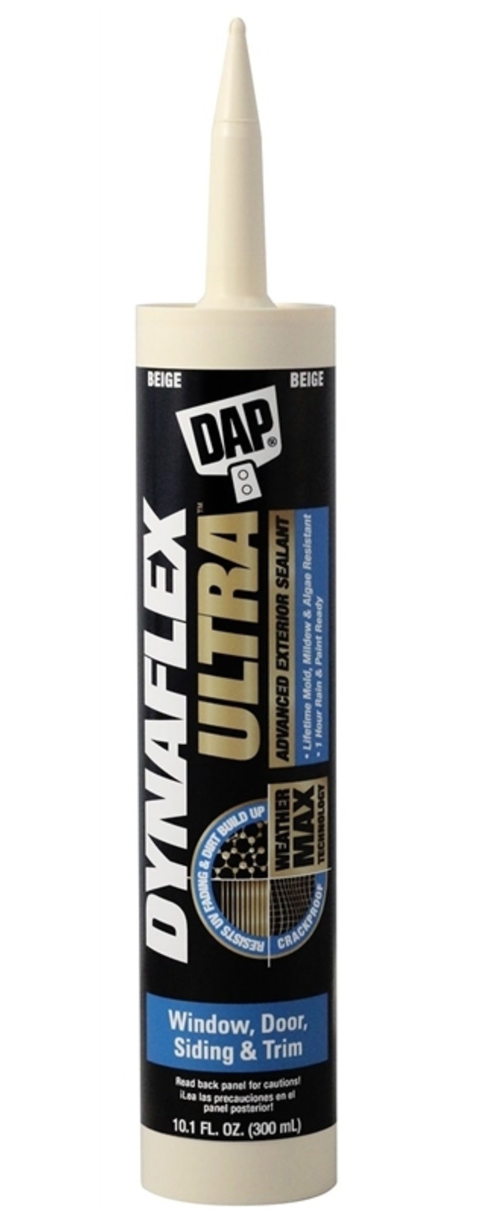 Dap 7079818213 Dynaflex Ultra Advanced Exterior Sealant, 10.1 Oz