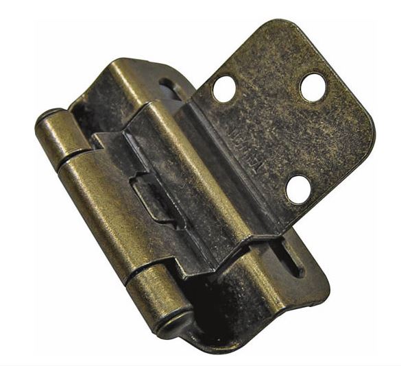 Mincraft CH-060 Antique Brass Self Close Hinge, Bag 2