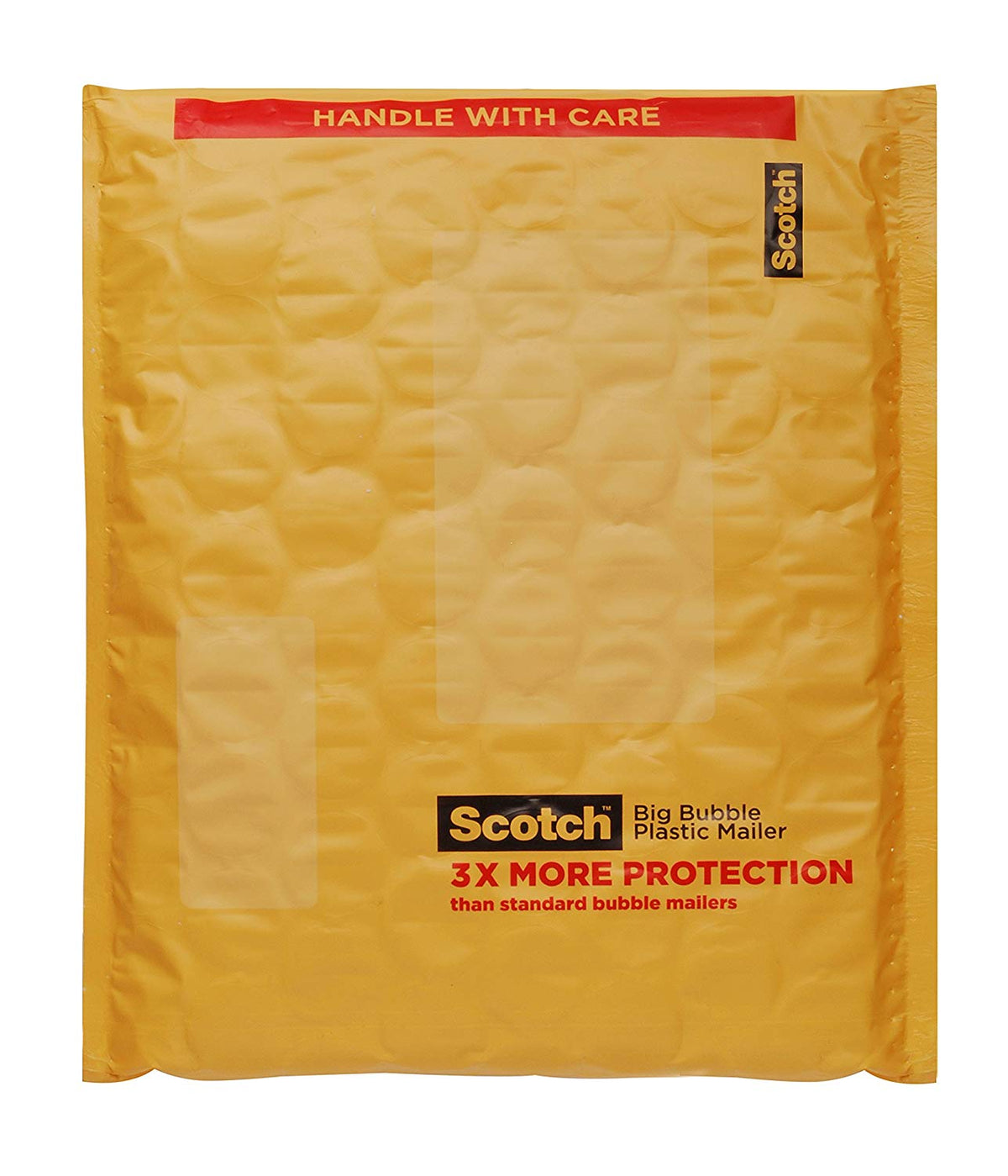 Scotch BB8915-48 Self-Sealing Big Bubble Plastic Mailer, 10.5" x 15"