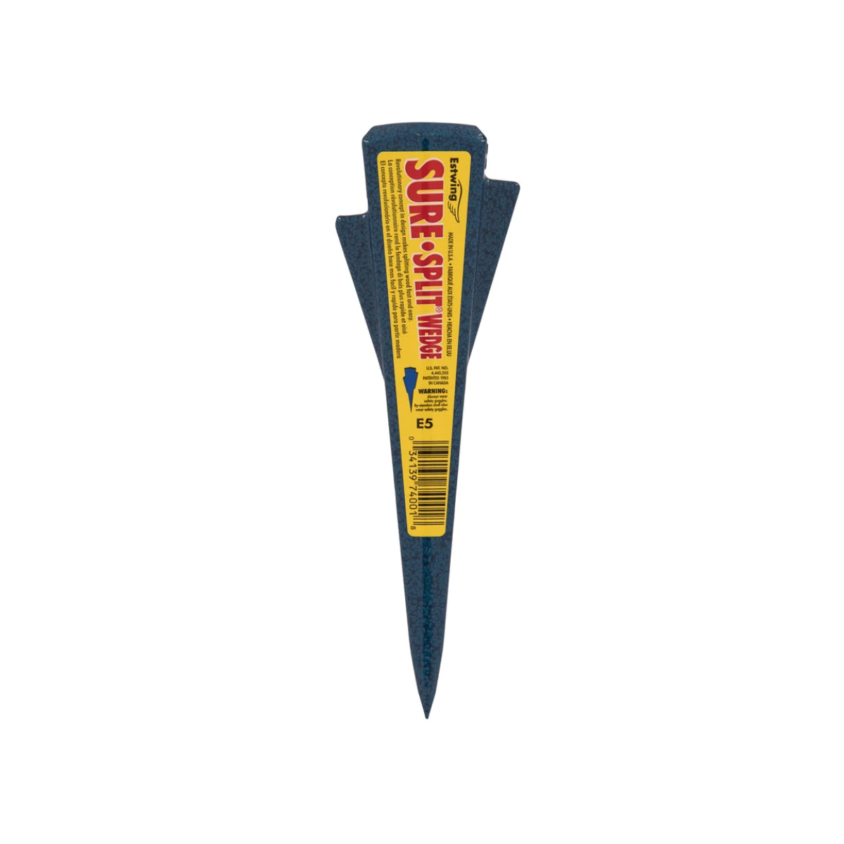 Estwing E-5 Sure Split Wedge, Solid Steel, 9"