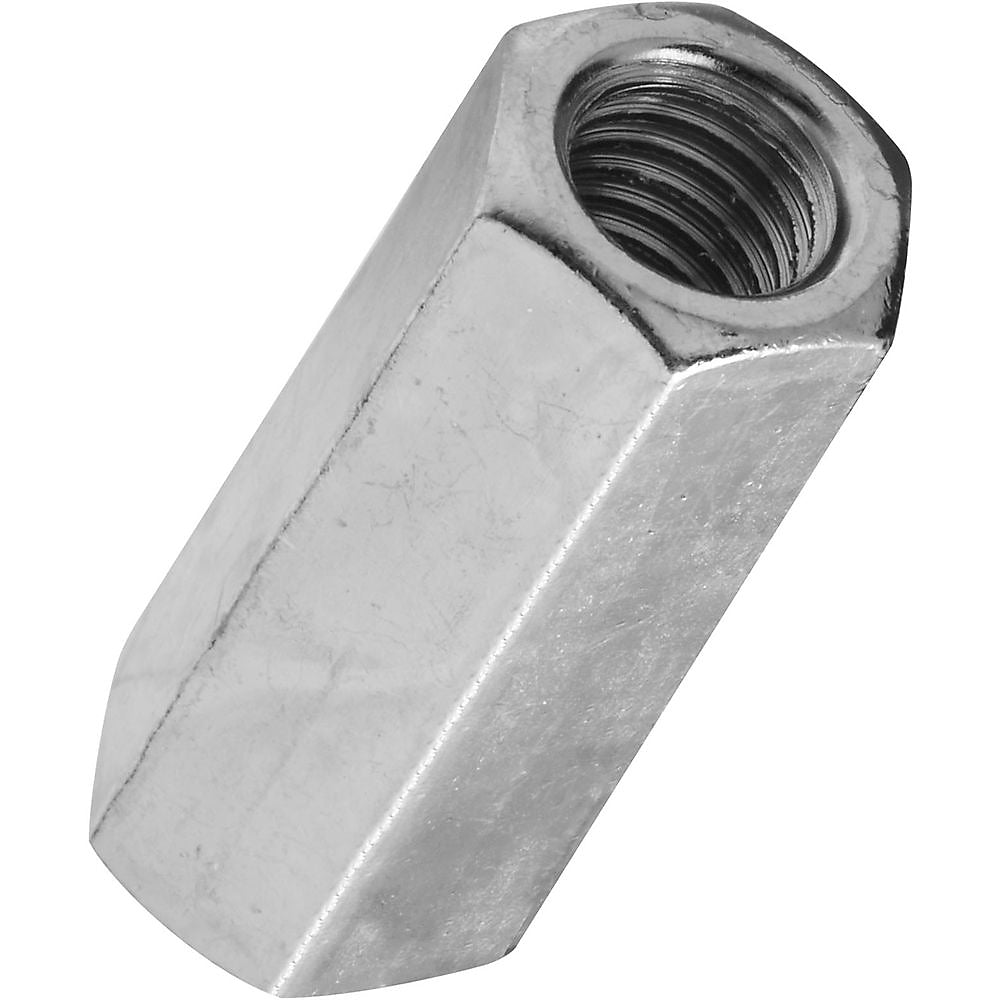 National Hardware 182691 Steel Coarse Thread Coupler, Zinc Plated, 7/16-14