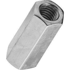 National Hardware 182691 Steel Coarse Thread Coupler, Zinc Plated, 7/16-14