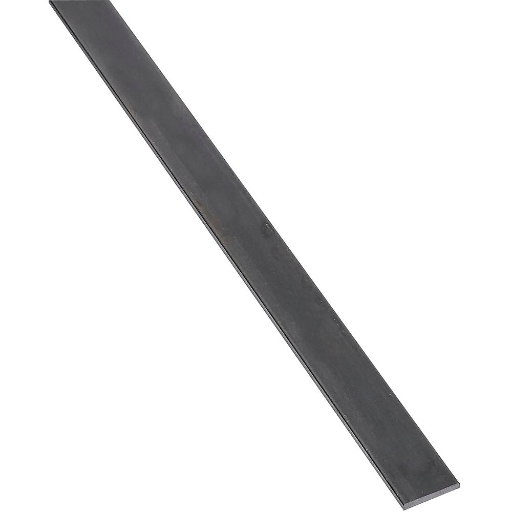 National Hardware 215566 Plain Steel Weldable Solid Flat Bar, 1/8" x 1" x 72"