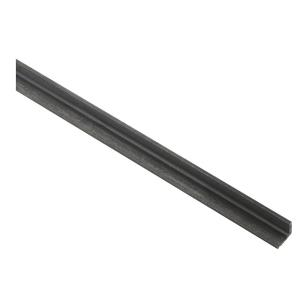National 215426 Equal Leg Weldable Solid Angle, Plain Steel, 1/8" x 3/4" x 72"