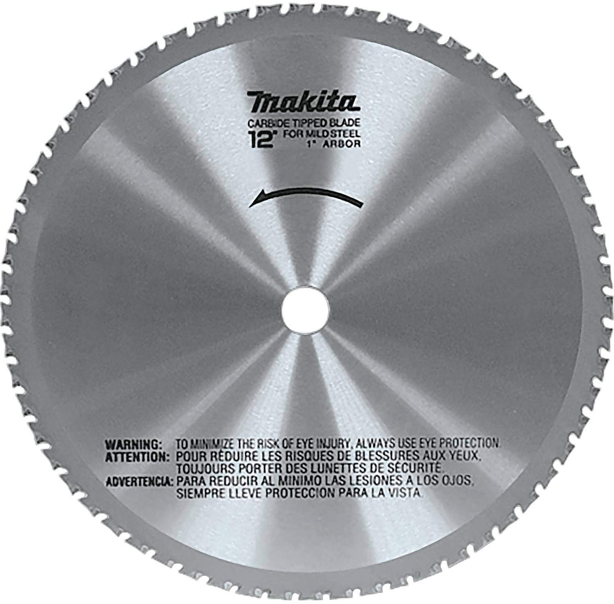 Makita A-90532 Carbide‑Tipped Metal Cutting Circular Saw Blade, 60 Teeth, 12"
