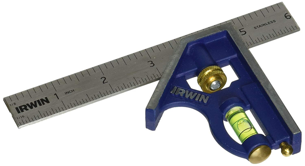 Irwin 1794468 Metal Combination Square, 6"