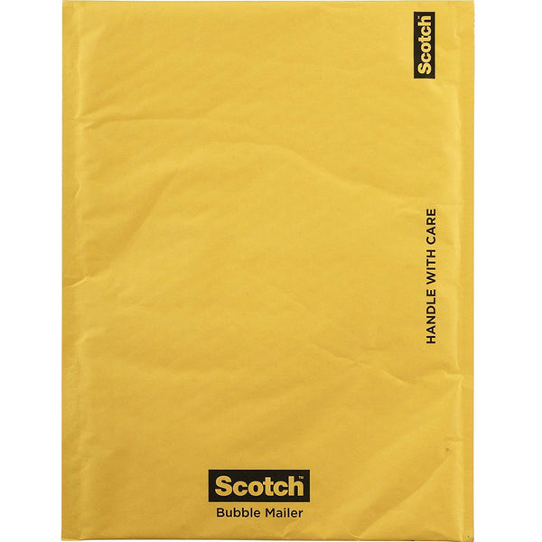 Scotch 7915 Lightweight Bubble Cushioned Mailer, 10-1/2" x 15", Kraft